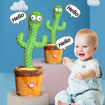 Dancing Cactus Toy – Singing, Talking, Recording & USB Rechargeable
