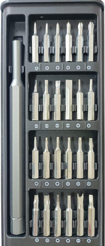24-in-1 Precision Magnetic Screwdriver Set with Case – for Phones, Laptops, Watches & More