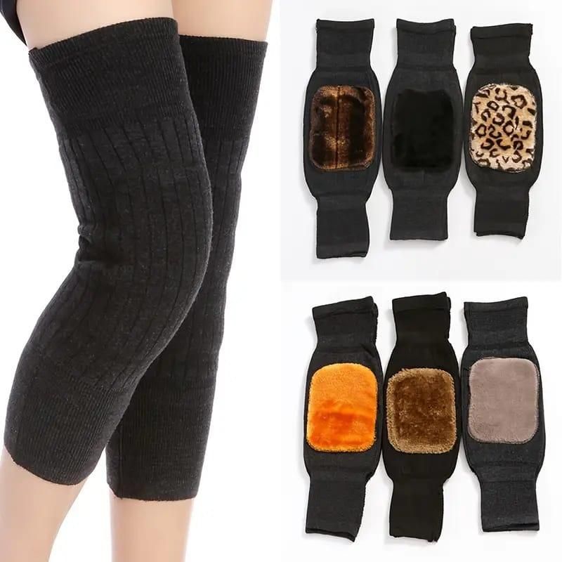 Winter Wool Knee Warmers – Soft, Supportive & Pain-Relief Protection (1 Pair)