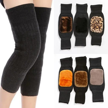 Winter Wool Knee Warmers – Soft, Supportive & Pain-Relief Protection (1 Pair)